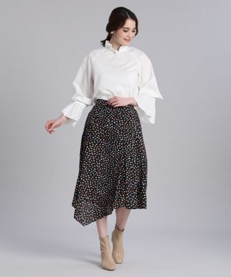 《Ｍａｇｌｉｅ　ｐａｒ　ｅｆ－ｄｅ》カラフルドットスカート《Ｖｉｓｃｏｔｅｃｓ》（５１１４１５２００４）