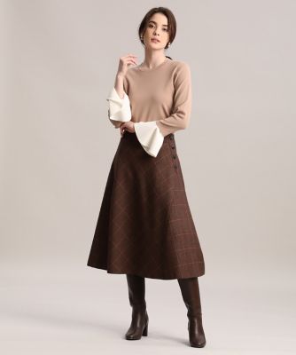 《Ｍａｇｌｉｅ　ｐａｒ　ｅｆ－ｄｅ》カフス付き２ＷＡＹニット（５１１４１７０００９）