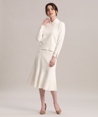 《Ｍａｇｌｉｅ　ｐａｒ　ｅｆ－ｄｅ》パール付きニット（５１１４１７００１７）