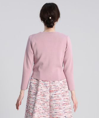 Maglie par ef－de》スカラップカーディガン