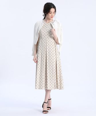Maglie par ef－de》ドットプリントワンピース