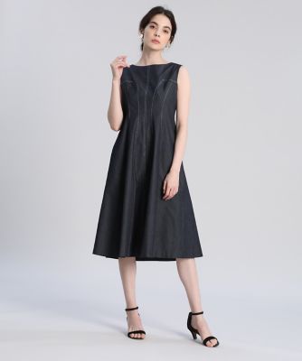 ＜Maglie le cassetto  (Women)＞《Ｍ　Ｍａｇｌｉｅ　ｌｅ　ｃａｓｓｅｔｔｏ》デニムワンピース（５１２２１２１２０７）
