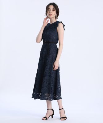 Maglie WHITE》ケミカルレースワンピース