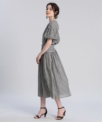 Maglie par ef－de》ギンガムチェックギャザースカート  
