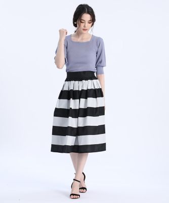 《Ｍａｇｌｉｅ　ｐａｒ　ｅｆ－ｄｅ》スクエアリブニット（５１２２１７０００９）