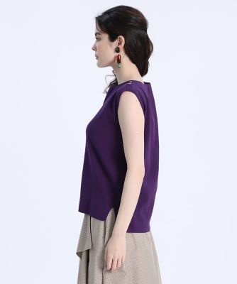 《Ｍａｇｌｉｅ　ｐａｒ　ｅｆ－ｄｅ》ボタン付きサマーニット（５１２２１７００１６）