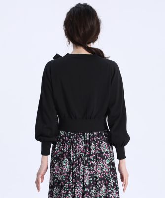 《Ｍａｇｌｉｅ　ｐａｒ　ｅｆ－ｄｅ》リボンモチーフカーディガン（５１２２１７８０１４）