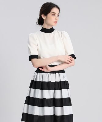＜Maglie le cassetto  (Women)＞《Ｍａｇｌｉｅ　ｐａｒ　ｅｆ－ｄｅ》ボウタイブラウス（５１２２１８２００３）