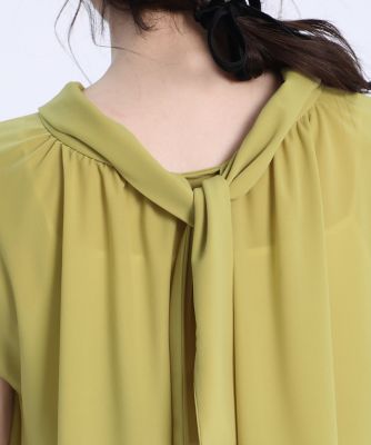 《Ｍａｇｌｉｅ　ｐａｒ　ｅｆ－ｄｅ》　ボウタイカットソー（５１２２１９０００３）