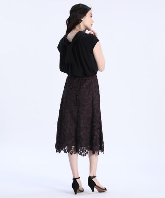 《Ｍａｇｌｉｅ　ｐａｒ　ｅｆ－ｄｅ》　ボウタイカットソー（５１２２１９０００３）