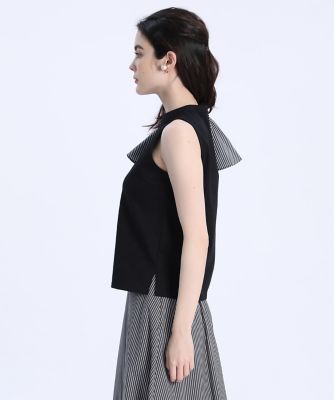 《Ｍａｇｌｉｅ　ｐａｒ　ｅｆ－ｄｅ》アシメフリルカットソー（５１２２１９０００４）