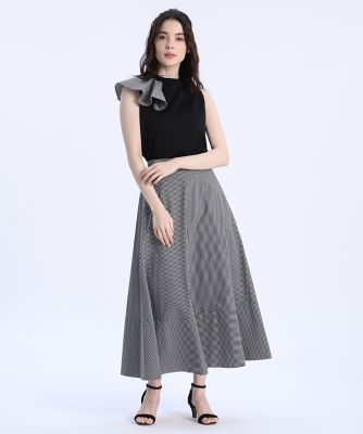 《Ｍａｇｌｉｅ　ｐａｒ　ｅｆ－ｄｅ》アシメフリルカットソー（５１２２１９０００４）