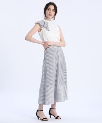 《Ｍａｇｌｉｅ　ｐａｒ　ｅｆ－ｄｅ》アシメフリルカットソー（５１２２１９０００４）