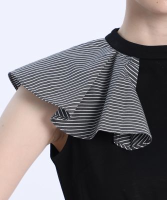 《Ｍａｇｌｉｅ　ｐａｒ　ｅｆ－ｄｅ》アシメフリルカットソー（５１２２１９０００４）
