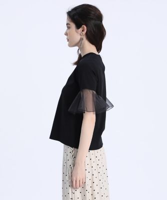 《Ｍａｇｌｉｅ　ｐａｒ　ｅｆ－ｄｅ》シアースリーブカットソー（５１２２１９０００７）