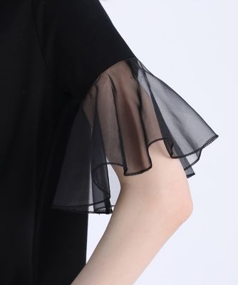 《Ｍａｇｌｉｅ　ｐａｒ　ｅｆ－ｄｅ》シアースリーブカットソー（５１２２１９０００７）
