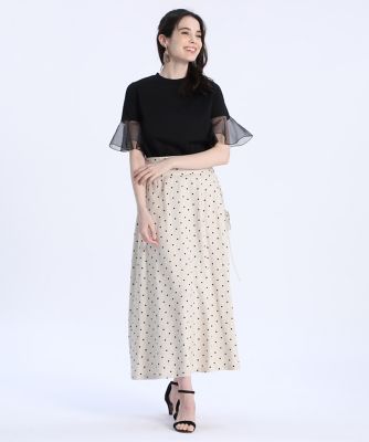 《Ｍａｇｌｉｅ　ｐａｒ　ｅｆ－ｄｅ》シアースリーブカットソー（５１２２１９０００７）