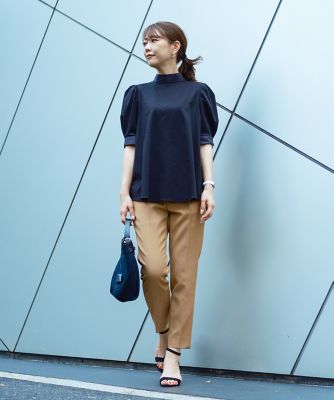 《Ｍａｇｌｉｅ　ｐａｒ　ｅｆ－ｄｅ》ボウタイカットソー（５１２２１９０００９）