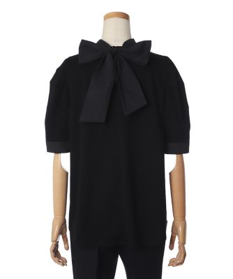 《Ｍａｇｌｉｅ　ｐａｒ　ｅｆ－ｄｅ》ボウタイカットソー（５１２２１９０００９）