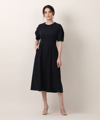 M Maglie le cassetto》パフスリーブワンピース