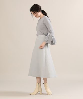 《大きいサイズ》キルティング風フレアスカート《Ｍａｇｌｉｅ　ｐａｒ　ｅｆ－ｄｅ》（５１２３１５２８０２）