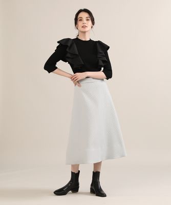 《Ｍａｇｌｉｅ　ｐａｒ　ｅｆ－ｄｅ》フリルドッキングニット（５１２３１７０００２）