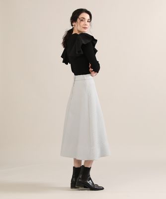 《Ｍａｇｌｉｅ　ｐａｒ　ｅｆ－ｄｅ》フリルドッキングニット（５１２３１７０００２）
