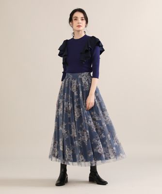 《Ｍａｇｌｉｅ　ｐａｒ　ｅｆ－ｄｅ》フリルドッキングニット（５１２３１７０００２）