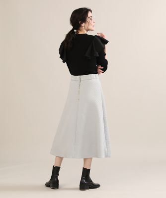 《Ｍａｇｌｉｅ　ｐａｒ　ｅｆ－ｄｅ》フリルドッキングニット（５１２３１７０００２）