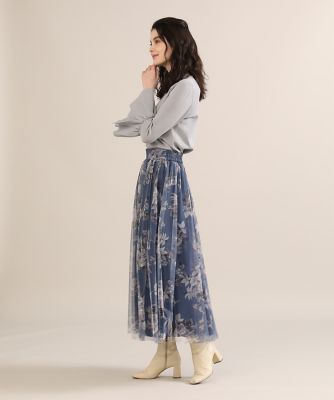 《Ｍａｇｌｉｅ　ｐａｒ　ｅｆ－ｄｅ》袖フリルニット（５１２３１７０００８）