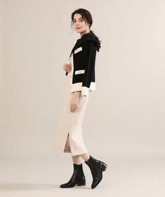 《Ｍａｇｌｉｅ　ｐａｒ　ｅｆ－ｄｅ》ジャケット風ニットカーディガン（５１２３１７８００７）