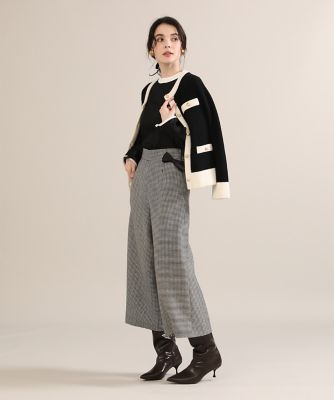 《Ｍａｇｌｉｅ　ｐａｒ　ｅｆ－ｄｅ》ジャケット風ニットカーディガン（５１２３１７８００７）