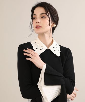 《Ｍａｇｌｉｅ　ｐａｒ　ｅｆ－ｄｅ》刺繍付け衿（５１２３２８４００１）