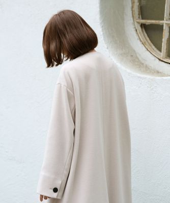 《Ｍ　Ｍａｇｌｉｅ　ｌｅ　ｃａｓｓｅｔｔｏ×冨張愛》配色ボタンドレスコート（５１２４１１１２０３）