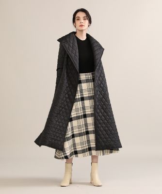 《Ｍａｇｌｉｅ　ｐａｒ　ｅｆ－ｄｅ》テントラインキルティングコート（５１２４１１４００１）