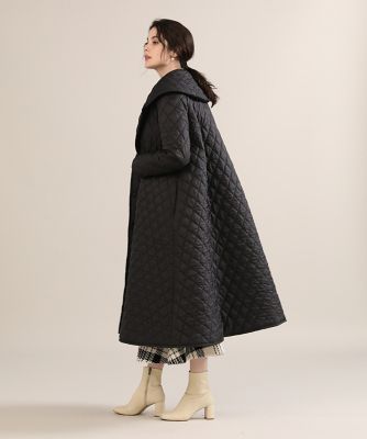 《Ｍａｇｌｉｅ　ｐａｒ　ｅｆ－ｄｅ》テントラインキルティングコート（５１２４１１４００１）