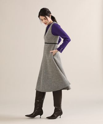 《大きいサイズ》ボンディングジャンパースカート《Ｍａｇｌｉｅ　ｐａｒ　ｅｆ－ｄｅ》（５１２４１２１８０５）