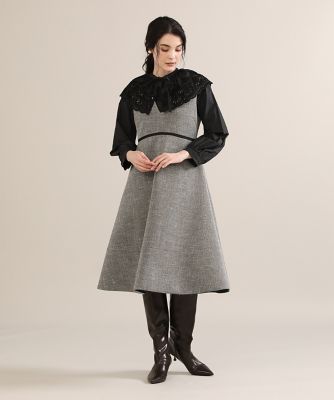 《大きいサイズ》ボンディングジャンパースカート《Ｍａｇｌｉｅ　ｐａｒ　ｅｆ－ｄｅ》（５１２４１２１８０５）