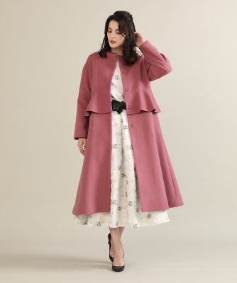 《大きいサイズ》フラワージャガードスカート《Ｍａｇｌｉｅ　ｐａｒ　ｅｆ－ｄｅ》（５１２４１５２８０９）