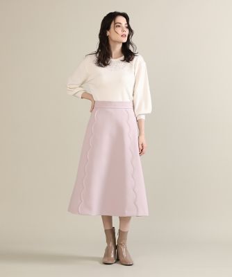《Ｍａｇｌｉｅ　ｐａｒ　ｅｆ－ｄｅ》スパンコールビジューニット（５１２４１７００１４）