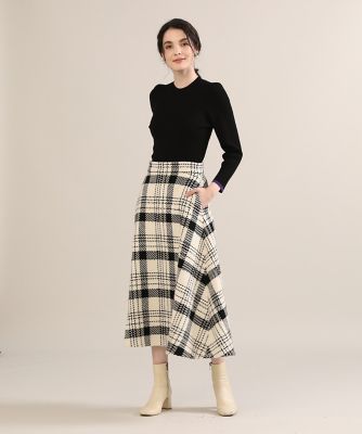《大きいサイズ》パフスリーブリブニット《Ｍａｇｌｉｅ　ｐａｒ　ｅｆ－ｄｅ》（５１２４１７０８０９）