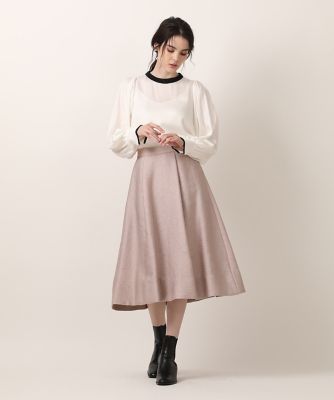 《Ｍａｇｌｉｅ　ｐａｒ　ｅｆ－ｄｅ》バイカラーブラウス（５１２４１８２００１）