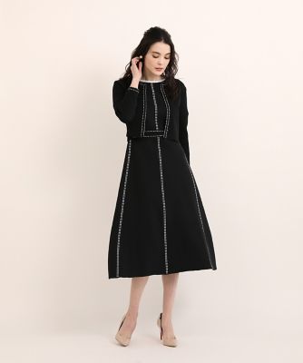 《Ｍ　Ｍａｇｌｉｅ　ｌｅ　ｃａｓｓｅｔｔｏ》ステッチ風ボレロカーディガン（５１３０１７８２２９）