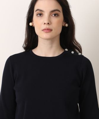 《大きいサイズ》スカラッププルオーバーニット《Ｍａｇｌｉｅ　ｐａｒ　ｅｆ－ｄｅ》（５１３１１７０８１０）