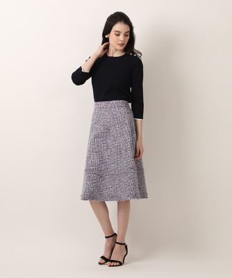 《大きいサイズ》スカラッププルオーバーニット《Ｍａｇｌｉｅ　ｐａｒ　ｅｆ－ｄｅ》（５１３１１７０８１０）
