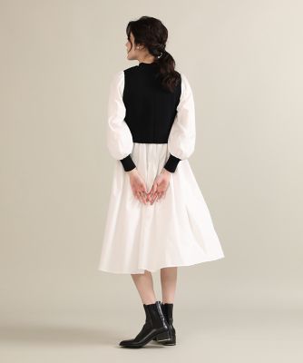 《Ｍ　Ｍａｇｌｉｅ　ｌｅ　ｃａｓｓｅｔｔｏ》ドッキングニットワンピース（５１３１１７２２０２）