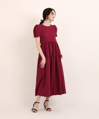 ボリュームチェックワンピース（5132121011） | Maglie le  