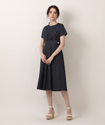 ＜Maglie le cassetto  (Women)＞《Ｍ　Ｍａｇｌｉｅ　ｌｅ　ｃａｓｓｅｔｔｏ》デニムワンピース（５１３２１２１２０３）