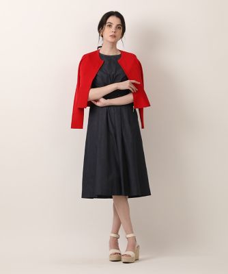 《大きいサイズ》デニムワンピース　《Ｍ　Ｍａｇｌｉｅ　ｌｅ　ｃａｓｓｅｔｔｏ》（５１３２１２１５０３）