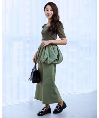 《曽田茉莉江コラボ》２ＷＡＹバルーンタイトスカート（５１３２１５２２０８）